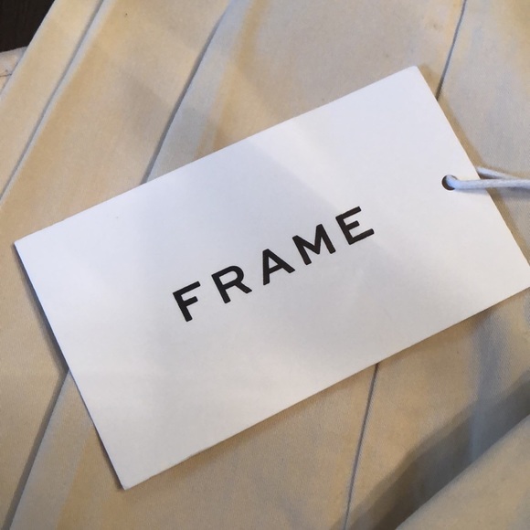 🆕 Frame twill pleated cargo lightweight belt loops cotton trousers - Picture 10 of 15